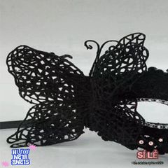 Mặt Nạ Bướm KUNHEV Nửa Mặt Thời Trang - Đồ Hóa Trang Quyến Rũ Cho Tiệc Halloween, Sinh Nhật và Lễ Hội