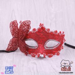 Mặt Nạ Bướm KUNHEV Nửa Mặt Thời Trang - Đồ Hóa Trang Quyến Rũ Cho Tiệc Halloween, Sinh Nhật và Lễ Hội