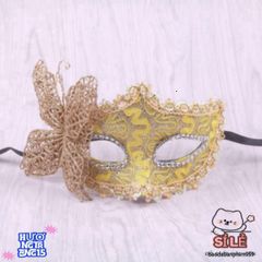 Mặt Nạ Bướm KUNHEV Nửa Mặt Thời Trang - Đồ Hóa Trang Quyến Rũ Cho Tiệc Halloween, Sinh Nhật và Lễ Hội
