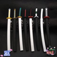 Móc Khóa Kiếm Katana Zoro Law One Piece 16cm - Quà Tặng Độc Đáo Cho Fan Anime, Phụ Kiện Thời Trang Sáng Bóng, An Toàn