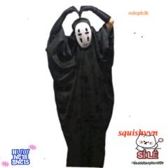 Set Trang Phục Cosplay Vô Diện Kaonashi - Hóa Trang Hayao Miyazaki từ Spirited Away cho Người Lớn và Trẻ Em