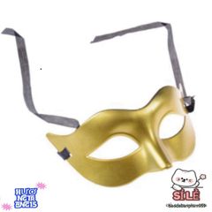 Mặt Nạ Hóa Trang Nam Nửa Mặt - Phụ Kiện Dự Tiệc Sang Trọng, Màu Sắc Đẹp Cho Halloween và Lễ Hội
