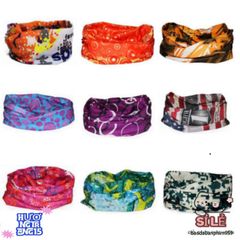 Khăn Đa Năng Thể Thao Co Giãn - Khăn Che Nắng, Quàng Cổ, Turban, Dã Ngoại - Giao Hàng Ngẫu Nhiên, Phong Cách Năng Động