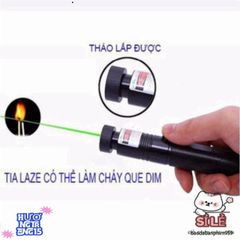 Đèn Pin Laser 303 Chính Hiệu - Tia Sáng Xanh Rực Rỡ, Chống Nước, Chiếu Xa 2km, Dụng Cụ Tiện Ích Cao Cấp Cho Du Lịch, Giảng Dạy, Thuyết Trình