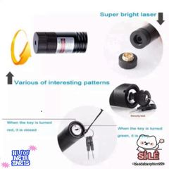 Đèn Laser 303 - Chiếu Sáng Xa 3000m, Đèn Pin Đa Chế Độ, An Toàn Với Khóa Tiện Ích - Thiết Bị Giải Trí Ngoài Trời