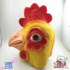 Mặt Nạ Cosplay Gà Con & Gà Trống – Phụ Kiện Hóa Trang Độc Đáo Cho Halloween, Trung Thu, Lễ Hội Thú Vị