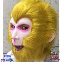 Mặt Nạ Tôn Ngộ Không Vàng Rực Rỡ - Phiên Bản Giới Hạn Tây Du Ký Cho Cosplay và Sưu Tập Văn Hóa Dân Gian Trung Hoa