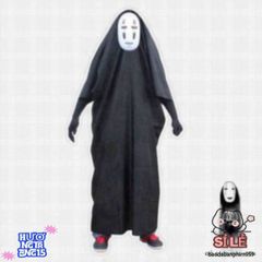 Bộ Hóa Trang Vô Diện - Trang Phục Cosplay Bí Ẩn Cho Halloween - Áo Choàng, Mặt Nạ & Găng Tay Độc Đáo