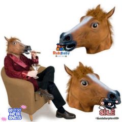Mặt Nạ Halloween Đầu Ngựa Cosplay - Phụ Kiện Hóa Trang Thú Vị Cho Bé Trong Các Bữa Tiệc Sinh Nhật Và Lễ Hội