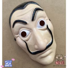 Mặt nạ Queen Salvador Dali - Money Heist - Phi vụ thế kỷ, Phụ kiện hóa trang độc đáo cho Halloween và sự kiện cosplay