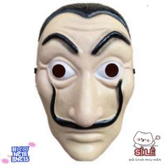 Mặt nạ Queen Salvador Dali - Money Heist - Phi vụ thế kỷ, Phụ kiện hóa trang độc đáo cho Halloween và sự kiện cosplay