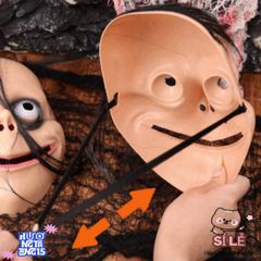 Mặt Nạ Halloween Độc Đáo - Phụ Kiện Trang Trí Rùng Rợn Cho Bữa Tiệc Ma Quái - Thích Hợp Cho Người Lớn Và Trẻ Em