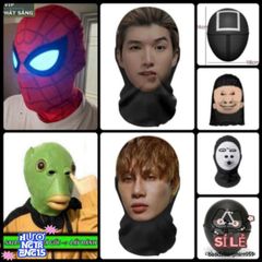 Mặt Nạ Silicon Hình Ếch Vui Nhộn - Thú Vị Khám Phá Hóa Trang Cho Trẻ Em và Người Lớn, Thích Hợp Cho Halloween và Các Bữa Tiệc