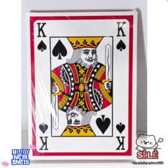 Bộ Bài Khổng Lồ Jumbo 21x28 cm 52 Lá - Trải Nghiệm Chơi Thẻ Vui Vẻ, Hoàn Hảo Cho Đêm Game Với Gia Đình và Bạn Bè