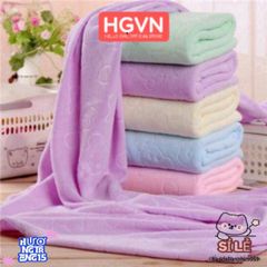 Khăn Tắm Siêu Lớn Nhập Khẩu Nhật Bản 140 x 70 cm - Mềm Mại, Thấm Hút Nhanh, An Toàn Cho Da Nhạy Cảm, Phù Hợp Gia Đình