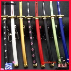 Móc Khóa Kiếm Katana Zoro One Piece - Phụ Kiện Anime Titan Không Gỉ 16cm, Quà Tặng Độc Đáo Cho Fan Văn Hóa Nhật Bản