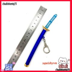 Móc Khóa Kiếm Katana Zoro One Piece - Phụ Kiện Anime Titan Không Gỉ 16cm, Quà Tặng Độc Đáo Cho Fan Văn Hóa Nhật Bản