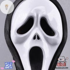 Mặt Nạ Halloween Thần Chết Huyền Bí Màu Trắng - Phụ Kiện Cosplay Độc Đáo Cho Bữa Tiệc Hóa Trang