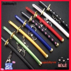 Móc Khóa Kiếm Katana Zoro One Piece - Phụ Kiện Anime Titan Không Gỉ 16cm, Quà Tặng Độc Đáo Cho Fan Văn Hóa Nhật Bản
