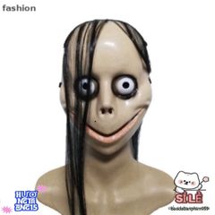Mặt Nạ Halloween Kinh Dị Tóc Dài Mo Mo - Trang Phục Hóa Trang Độc Đáo Cho Tiệc Hóa Trang và Lễ Hội