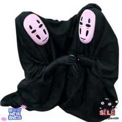 Set Hóa Trang Vô Diện Cosplay - Trang Phục Độc Đáo Từ Spirited Away Cho Người Lớn & Trẻ Em - Lễ Hội Halloween, Bữa Tiệc Hóa Trang