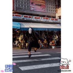 Mặt Nạ Hóa Trang Halloween Độc Đáo - Trang Phục Cosplay Vô Diện Chất Lượng Cao, Thích Hợp Mọi Dịp
