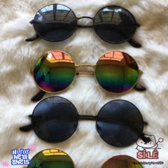 Kính Mát Đen Trendy Unisex Phong Cách Nobita - Bảo Vệ UV, Thời Trang Năng Động, Phù Hợp Mọi Lứa Tuổi