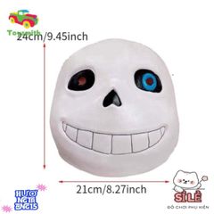 Mặt Nạ Toàn Đầu Undertale Sans - Phụ Kiện Cosplay Độc Đáo Cho Halloween, Tiệc Tùng & Sự Kiện Hóa Trang