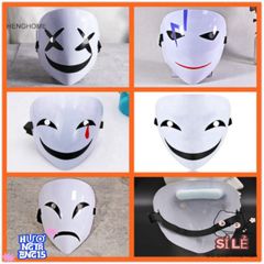 Mặt Nạ Cosplay Anime Đen - Phiên Bản Đặc Biệt Nhân Vật 