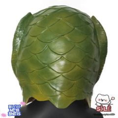 Mũ Đội Đầu Benbo Pa - Mặt Nạ Cá Xanh Vui Nhộn Thích Hợp Cho Tiệc Halloween và Hóa Trang Thành Người Ngoài Hành Tinh