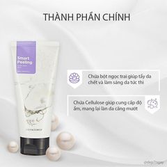 Tẩy Da Chết The Face Shop Ngọc Trai Smart Peeling 120ml - Làm Sáng Da Hiệu Quả, Tẩy Tế Bào Chết Dạng Kem Chính Hãng Hàn Quốc