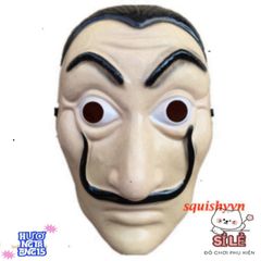 Mặt Nạ Queen Salvador Dali - Đạo Cụ Hóa Trang Money Heist Cho Tiệc Halloween, Giáng Sinh, Độc Đáo Và Đậm Chất Nghệ Thuật