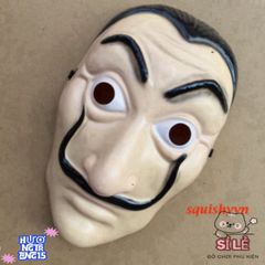 Mặt Nạ Queen Salvador Dali - Đạo Cụ Hóa Trang Money Heist Cho Tiệc Halloween, Giáng Sinh, Độc Đáo Và Đậm Chất Nghệ Thuật