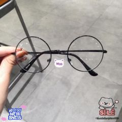 Gọng Kính Nobita Tròn Kim Loại - Phụ Kiện Thời Trang Trẻ Trung, Nhiều Màu Sắc, Phù Hợp Mọi Phong Cách