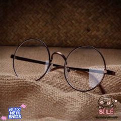 Gọng Kính Nobita Tròn Kim Loại - Phụ Kiện Thời Trang Trẻ Trung, Nhiều Màu Sắc, Phù Hợp Mọi Phong Cách