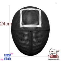 Mặt Nạ Cosplay Lính Squid Game - Phụ Kiện Hóa Trang Halloween Sáng Tạo Cho Fan Trò Chơi Con Mực