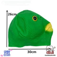Mặt Nạ Cá Xanh Ngộ Nghĩnh - Phụ Kiện Cosplay Hài Hước Cho Halloween, Tiệc Tùng, Sự Kiện Độc Đáo Giúp Bạn Tỏa Sáng!