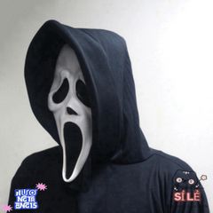 Mặt nạ Ghostface Halloween - Đồ trang trí tiệc ma quái, tạo không khí rùng rợn và hài hước, chất liệu an toàn, phù hợp cho mọi dịp hóa trang