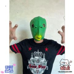 Mặt Nạ Hóa Trang Halloween Quỷ Xanh - Phụ Kiện Siêu Cool Cho Bé Và Người Lớn, Giúp Tạo Dựng Không Khí Lễ Hội Sáng Tạo!