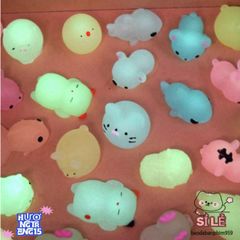 Đồ Chơi Squishy Dạ Quang Hình Động Vật Thú Cưng - Giải Tỏa Căng Thẳng, Trang Trí Không Gian Sống, Món Quà Dễ Thương