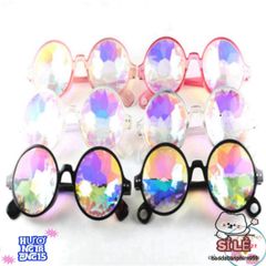 Gọng Kính Mát Trong Suốt Màu Hồng Đen - Phụ Kiện Thời Trang Sang Chảnh Dành Cho Tiệc Tùng & Sự Kiện Ngoài Trời