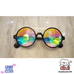 Gọng Kính Mát Trong Suốt Màu Hồng Đen - Phụ Kiện Thời Trang Sang Chảnh Dành Cho Tiệc Tùng & Sự Kiện Ngoài Trời