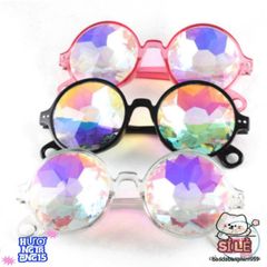 Gọng Kính Mát Trong Suốt Màu Hồng Đen - Phụ Kiện Thời Trang Sang Chảnh Dành Cho Tiệc Tùng & Sự Kiện Ngoài Trời