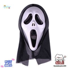 Mặt Nạ Quái Vật Halloween Đáng Sợ - Phụ Kiện Cosplay Siêu Thực Tế Chất Liệu Nhẹ và Thoải Mái Cho Bữa Tiệc Ẩn Danh