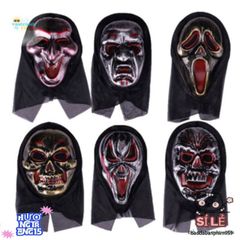 Mặt Nạ Quái Vật Halloween Đáng Sợ - Phụ Kiện Cosplay Siêu Thực Tế Chất Liệu Nhẹ và Thoải Mái Cho Bữa Tiệc Ẩn Danh