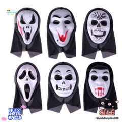 Mặt Nạ Quái Vật Halloween Đáng Sợ - Phụ Kiện Cosplay Siêu Thực Tế Chất Liệu Nhẹ và Thoải Mái Cho Bữa Tiệc Ẩn Danh