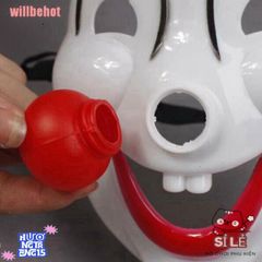Mặt Nạ Hề Eshylala PVC - Phụ Kiện Tiệc Tùng Độc Đáo Cho Lễ Hội, Halloween và Biểu Diễn Nghệ Thuật