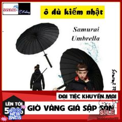 Ô Dù Nhật Katana Chống Nắng Mưa Sang Trọng - Thiết Kế Kiếm Nhật Chất Liệu Bền Bỉ, Thích Hợp Cho Người Yêu Thích Thể Thao Ngoài Trời