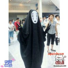 Bộ Trang Phục Hóa Trang Vô Diện Kaonashi từ Spirited Away - Áo Choàng và Mặt Nạ Cho Trẻ Em và Người Lớn, Độc Đáo Cho Cosplay và Tiệc Tùng