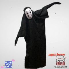 Bộ Trang Phục Hóa Trang Vô Diện Kaonashi từ Spirited Away - Áo Choàng và Mặt Nạ Cho Trẻ Em và Người Lớn, Độc Đáo Cho Cosplay và Tiệc Tùng
